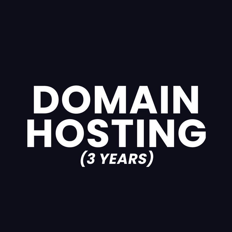 Domain (3 Years)