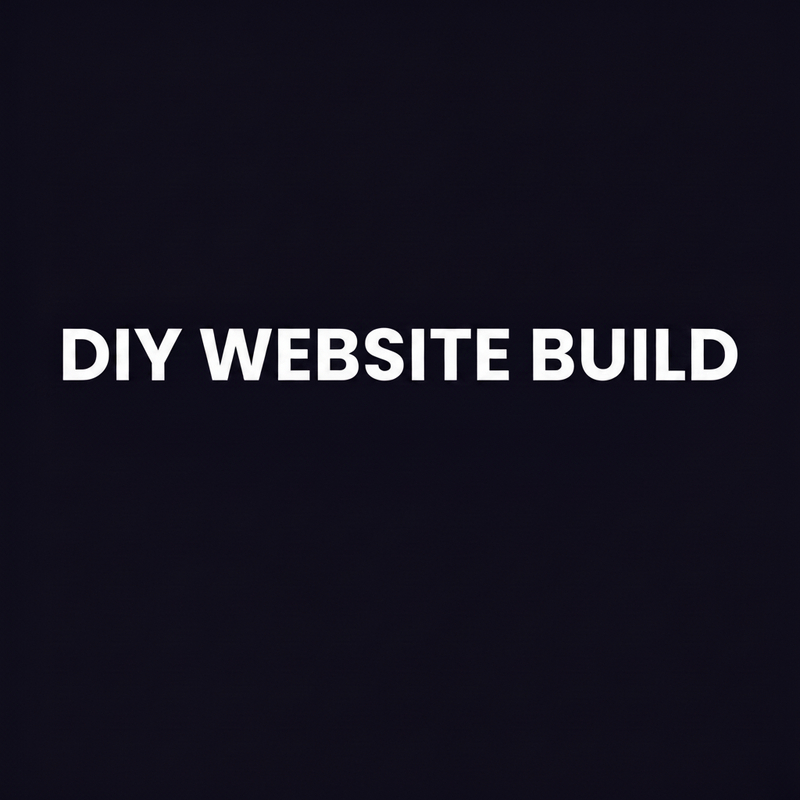 DIY Website Build